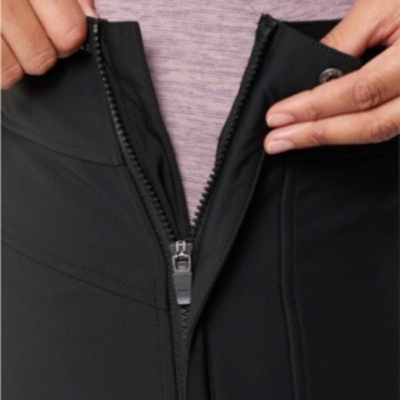 Obermeyer Ski Soft-Shell Black Pants Size 10R - Picture 3 of 13